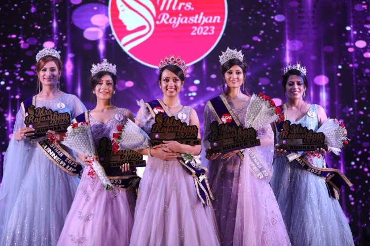 Richa Kulshrestha Takes the Crown as Mrs. Rajasthan 2023