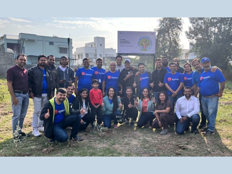 Apexon Ignite Kicks Off Giveathon 2023 With Tree Plantation Initiative In Ahmedabad