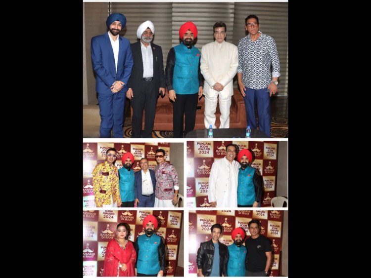 Glitz, Glamour, and Excellence at Punjabi Icon Awards 2024: Baisakhi Night Led by PCHB President Charan Singh Sapra