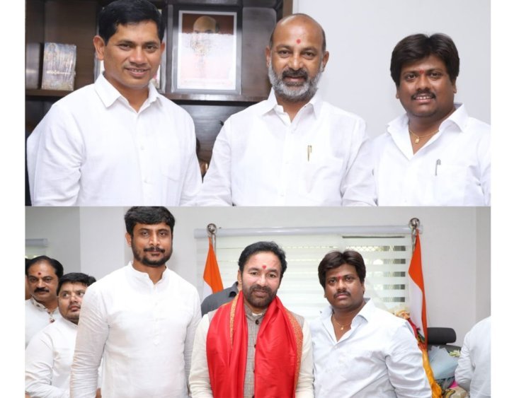 Akkala Sudhakar Congratulates Newly Elected Union Ministers Kishan Reddy and Bandi Sanjay Kuma