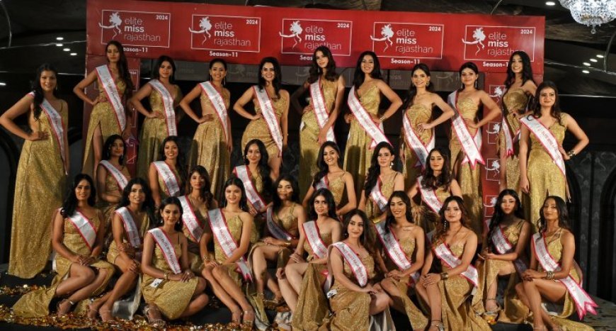 Sash Ceremony of Elite Miss Rajasthan: Small-Town Girls Share Their Struggles and Claim Their Right to the Crown