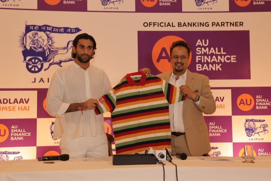 AU SMALL FINANCE BANK TO COLLABORATE WITH JAIPUR POLO TEAM FOR PROMOTION OF POLO