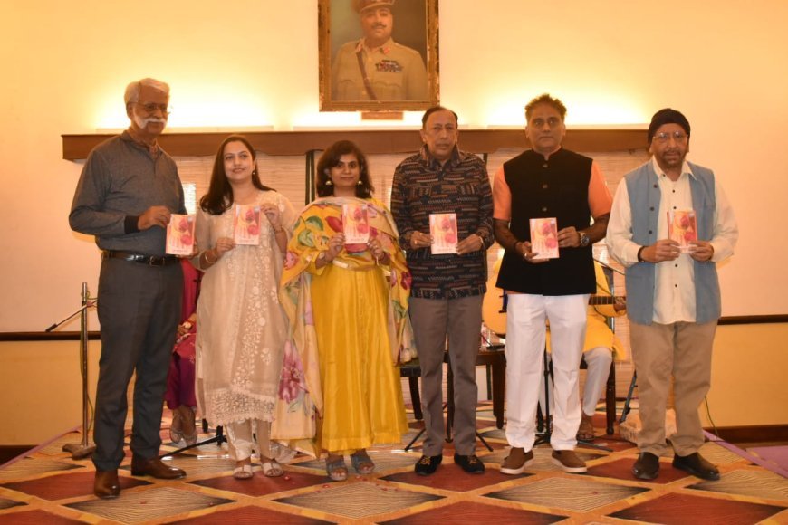 LAUNCH OF POETRY COLLECTION 'TUM THAKUR MERE ' AT ASHOK CLUB